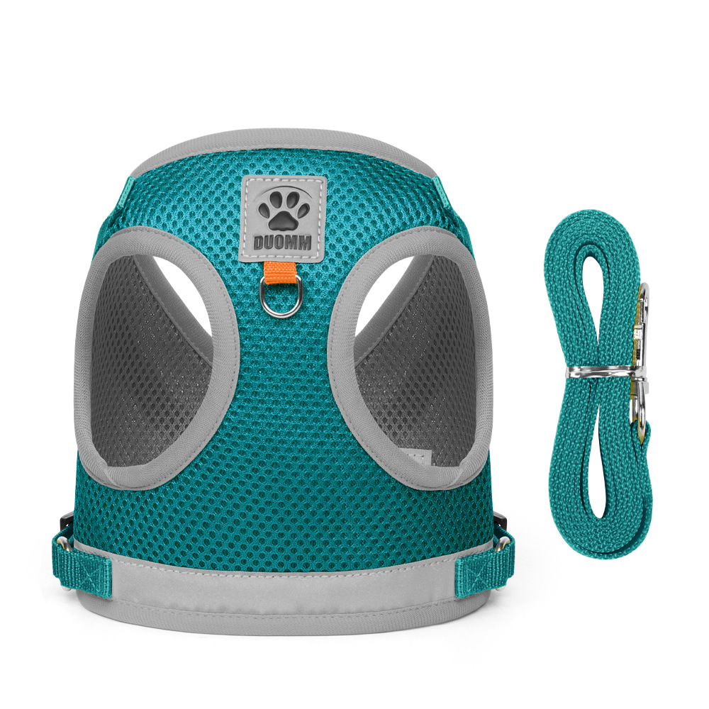 Arnés de pecho para mascotas, correa para gatos, estilo chaleco, arnés para perros pequeños, antiescape._voghion.com