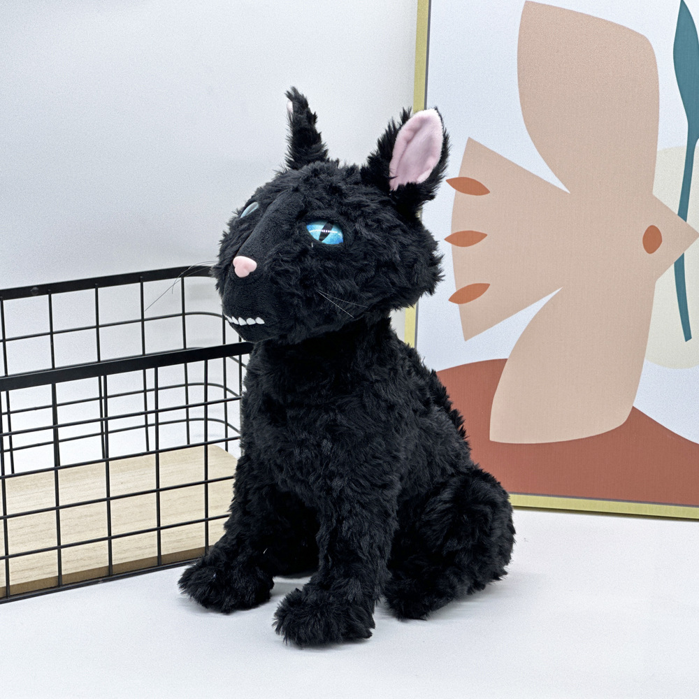 New cross border Coraline Cat Plush Black Cat Caroline Plush Toy Doll Plush Doll_voghion.com