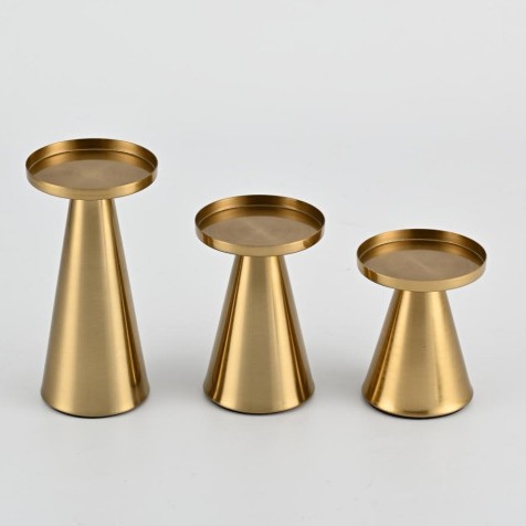 Dorado negro candelabros lujosos minimalistas estilo romántico candelabros para la cena candelabros conmemorativos candelabros
