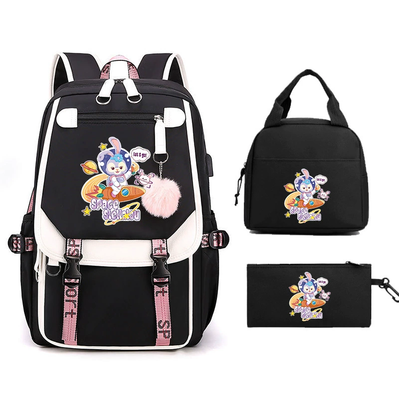 Backpack, cute capacious ultra light shoulder bag, spine protection