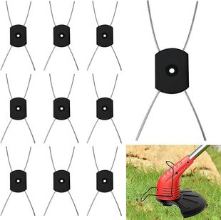 Cross-border 150x 5.5mm wire rope grass head 21v small household lithium battery lawn mower universal wire grass rope