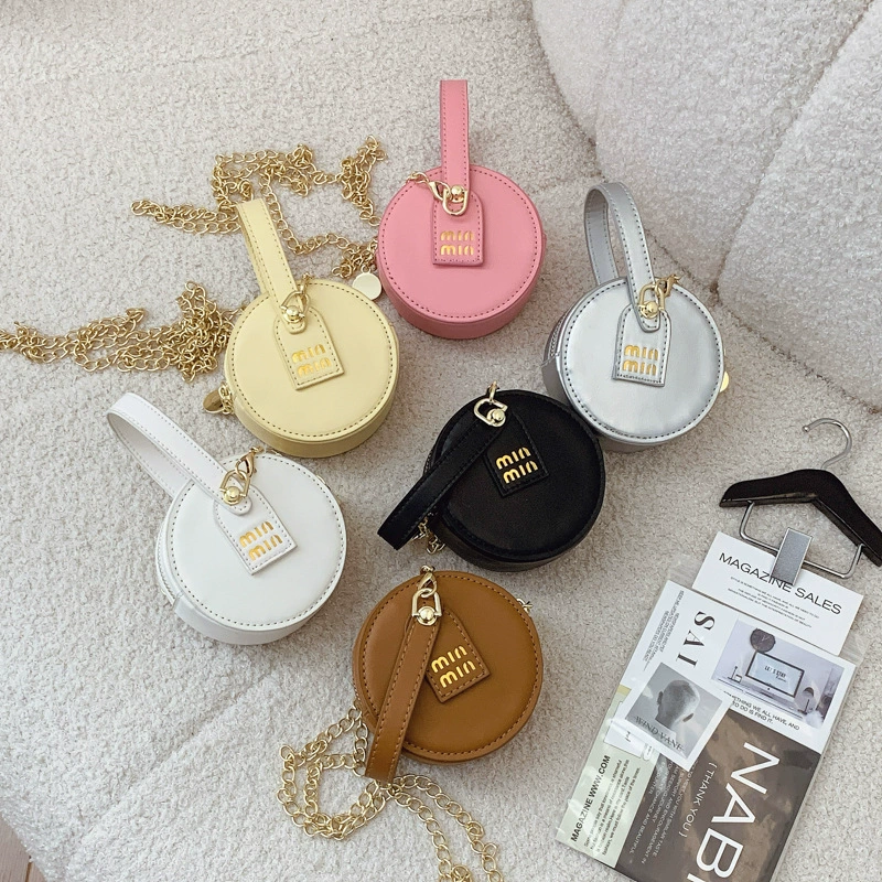 Children's bag, small chain with letters, shoulder bag, Korean style