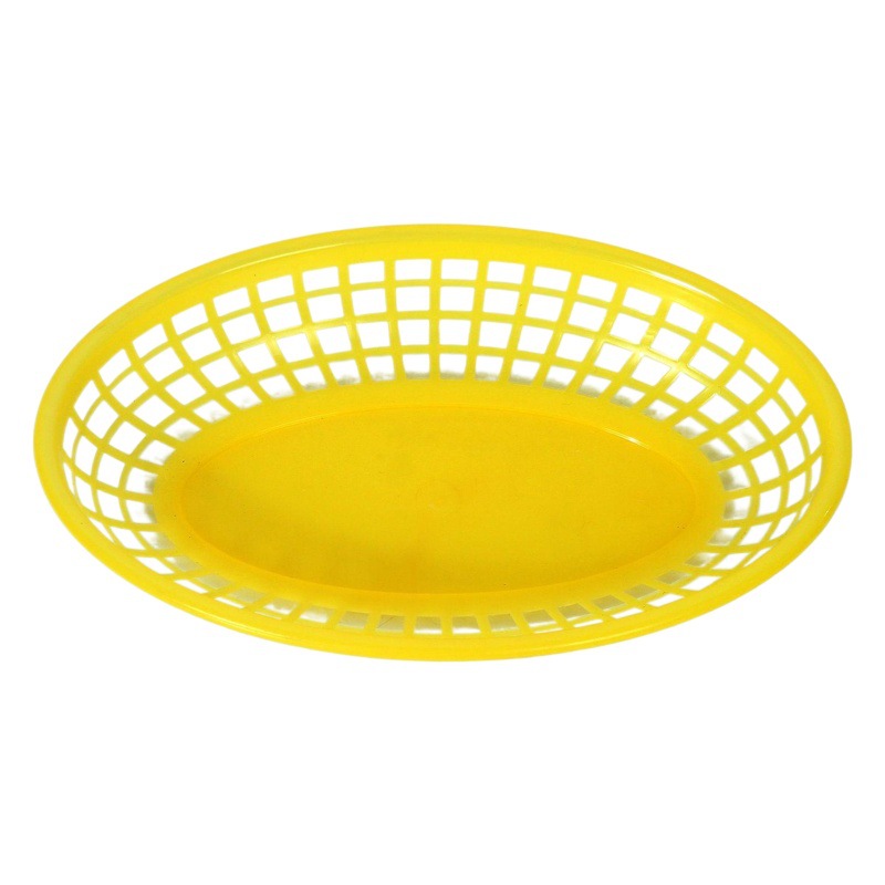 Factory Direct Supply Fruit Basket Tableware Storage Basket Plastic Basket Plate Plastic Fruit Plate