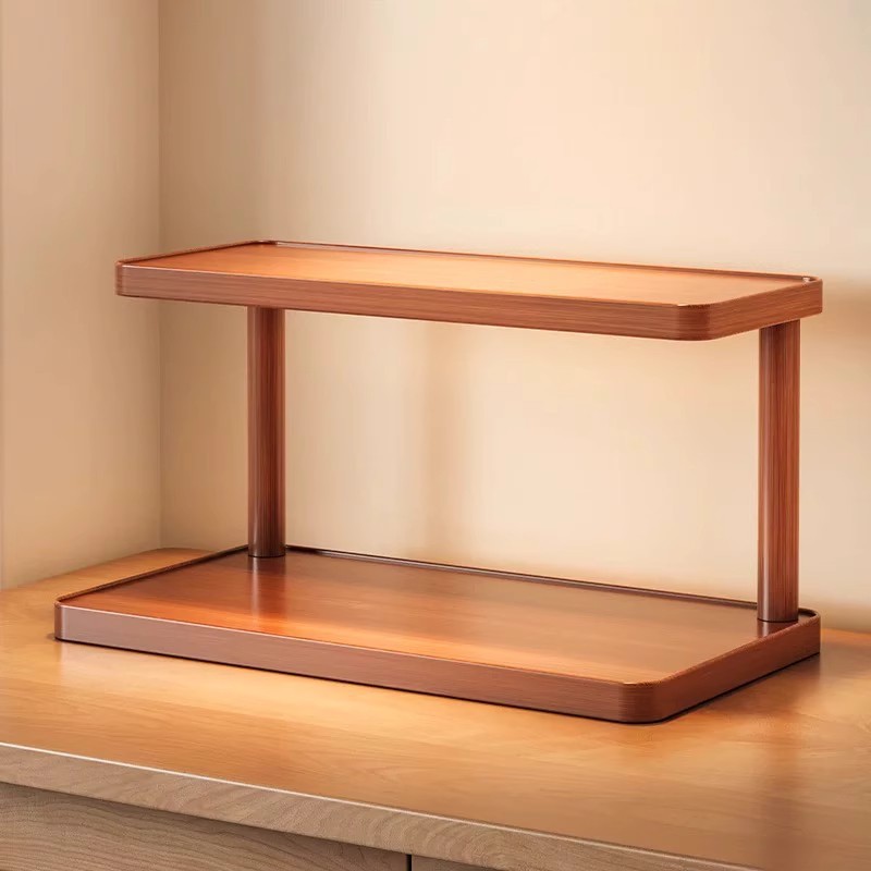 Cup Holder Desktop Water Cup Holder Tea Cup Tea Set Bamboo Wood Storage Rack Coffee Cup Dining Table Cup Holder Sideboard Storage