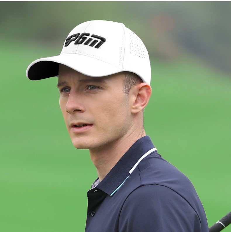 Mũ lưỡi trai golf PGM chống nắng lỗ lưới nam, thiết kế thể thao kèm mũ chống nắng Mark từ tính — MZ039-Màu đen, MZ039-màu trắng chi tiết 5