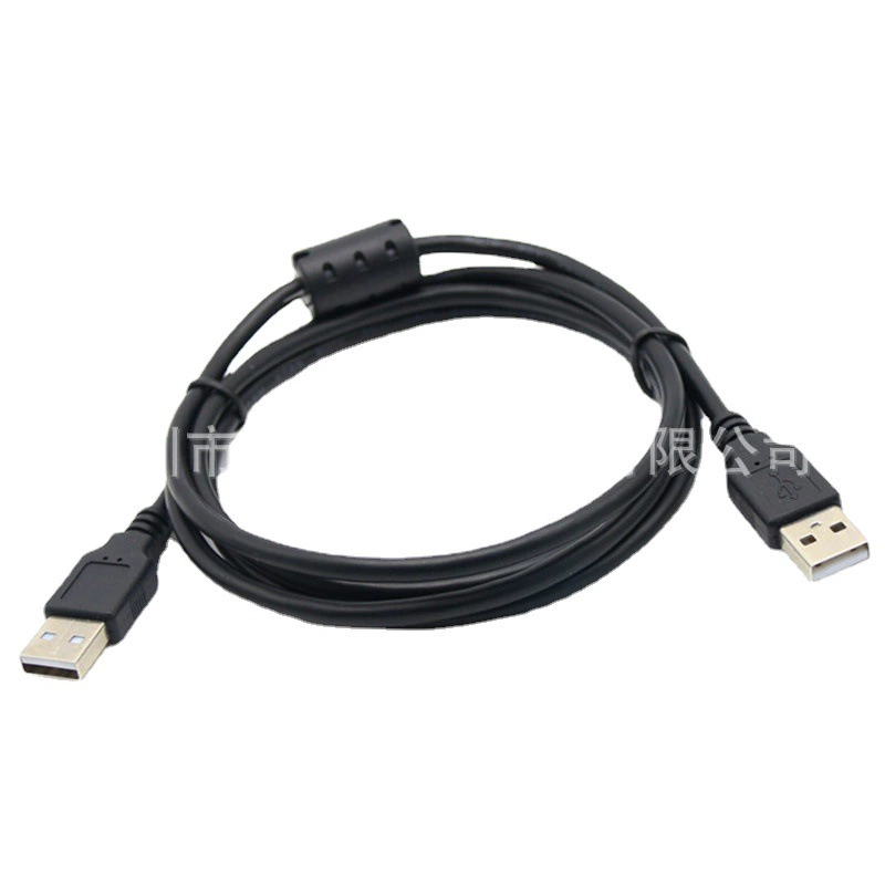 Двухконцевой USB-кабель данных, кабель зарядки для корпуса жесткого диска с двумя штекерами USB
