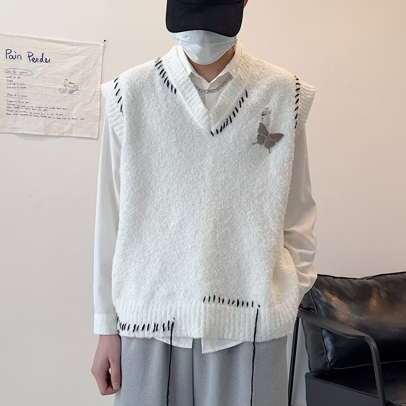 Spring trend knitted sweater
