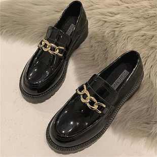 Slip-on loafers preppy style flat loafers 2022 Spring and Autumn New Korean style single-layer shoes jk small leather shoes women's fashion