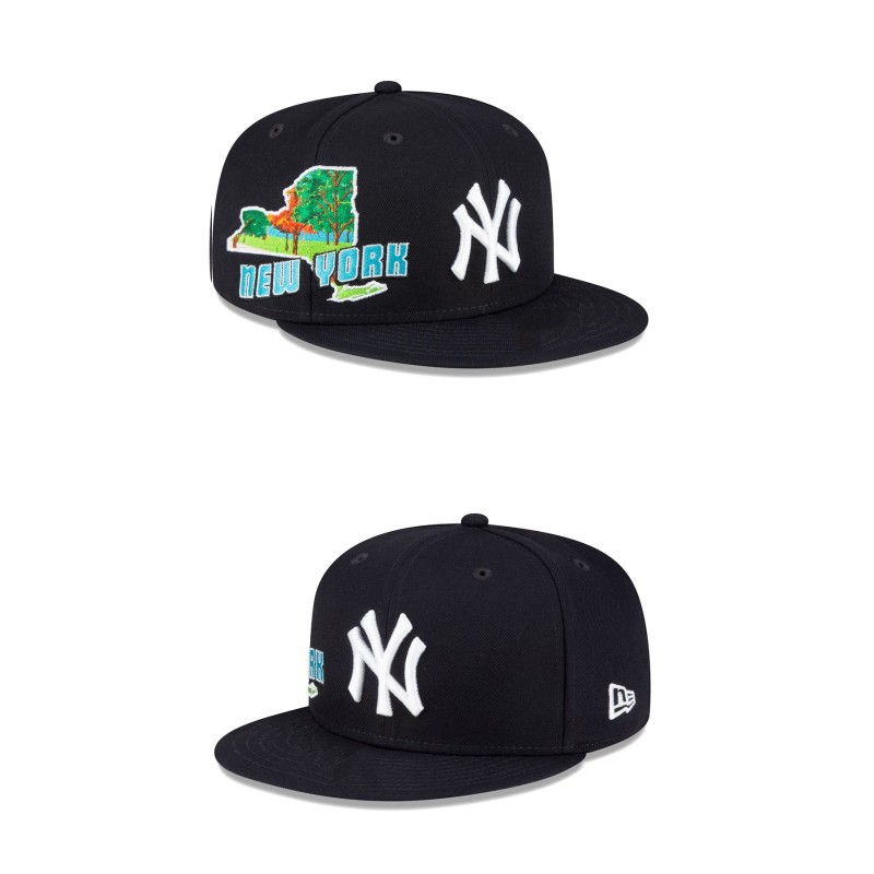 Comercio exterior versión coreana de la gorra ajustable NY gorra de visera para hombres y mujeres cúpula casual sombrero de ala plana deportes hip-hop hip-hop anti-sombrero