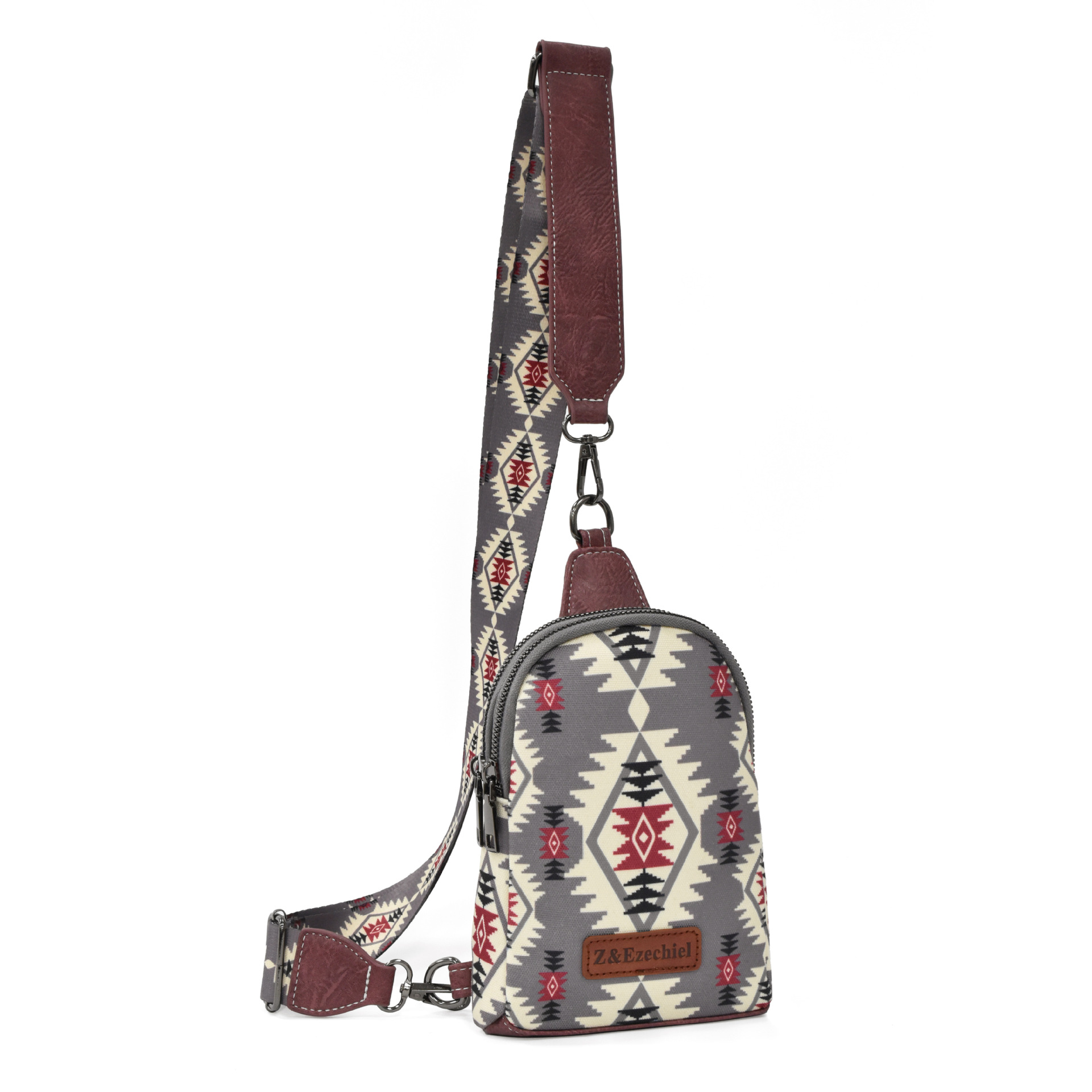 En stock transfronterizo Venta caliente bohemio estilo étnico europeo y americano retro cremallera bolsa de mensajero bolsa de pecho bolsa de cintura correa de hombro