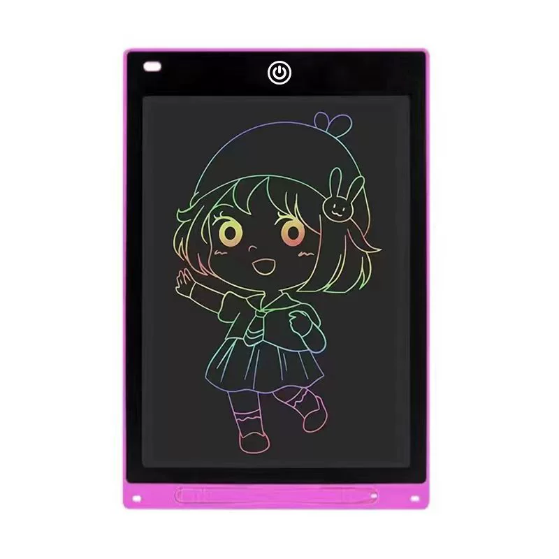 Детская LCD-доска для рисования, 6,5–20 дюйма, перезаряжаемая и стирание одним нажатием, мультиизображение