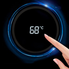 Xiaomi Youpin Quange Smart Insulated Cup Tea Separation Cup LED Temperature Display Stainless Steel Insulated 400ml