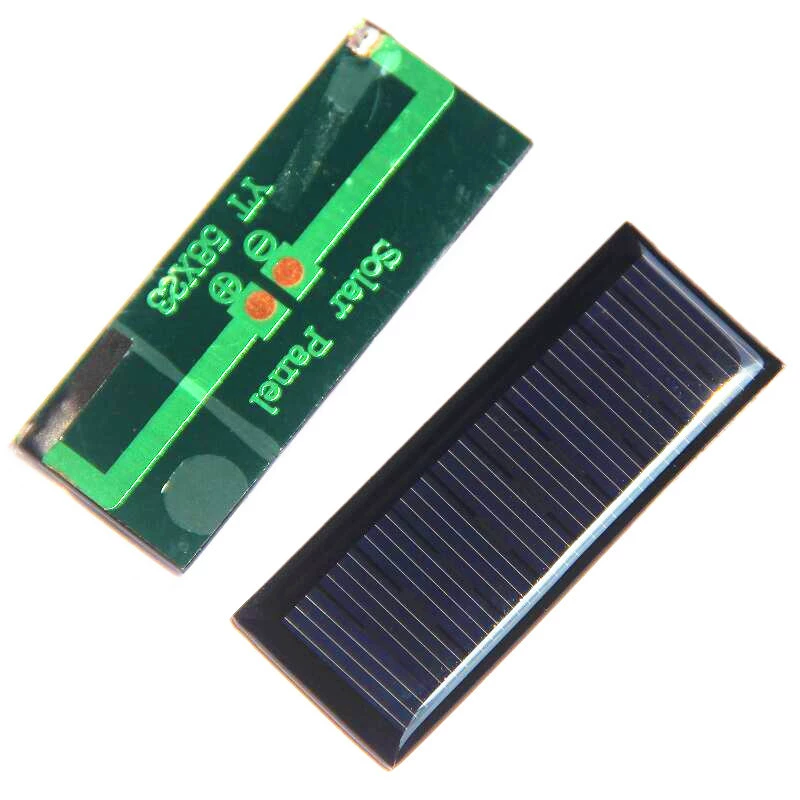 Аккумулятор солнечный, 5V, 7V, 58×23 мм