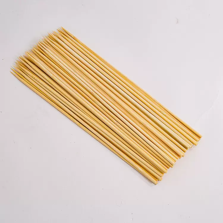 现货批发一次性竹签5m&#39;m烧烤竹签冰串糖葫芦签子棉花糖牛肉串签子