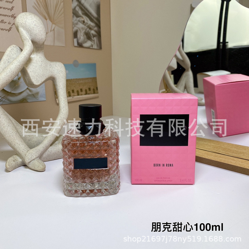 外国貿易香水卸売ヴァレンティノパンクサンセットスイートハートレッドスカート反乱彫刻女性の香水強い香りが長持ち|undefined