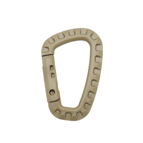 ITW lightweight medium-duty tactical outdoor carabiner, mountaineering bag external hanging plastic steel quick hook keychain D-ring buckle