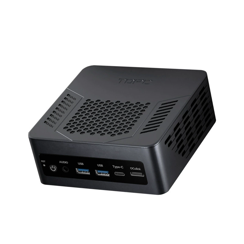 TOPC R9 8945HS mini host AMD Ryzen desktop computer 8-core gaming office portable design