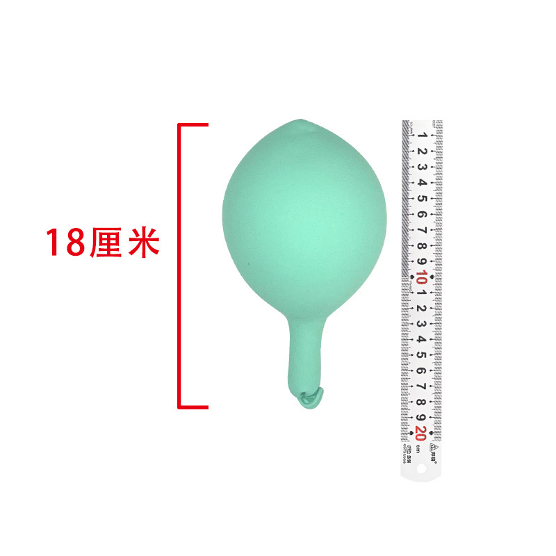 Globo de macarón al por mayor decoración escenario de diseño de confesión de boda espesa 18 pulgadas globo de látex