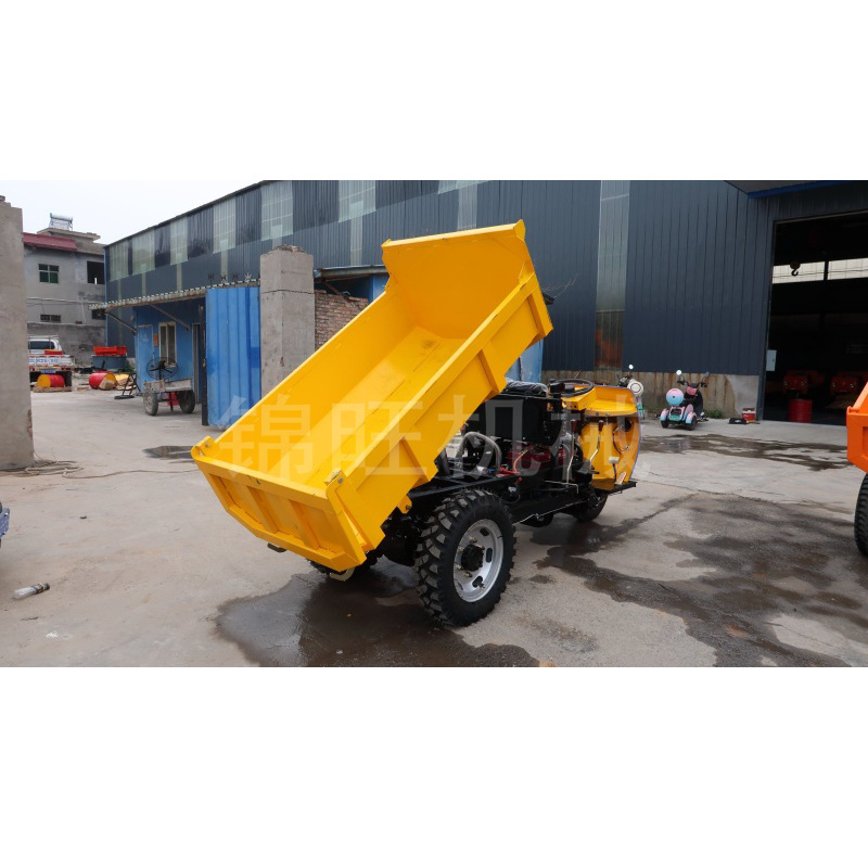 Vehículo de transporte de carga doméstico de alta potencia, camión de volcado diesel de granos agrícolas para el transporte del sitio de construcción