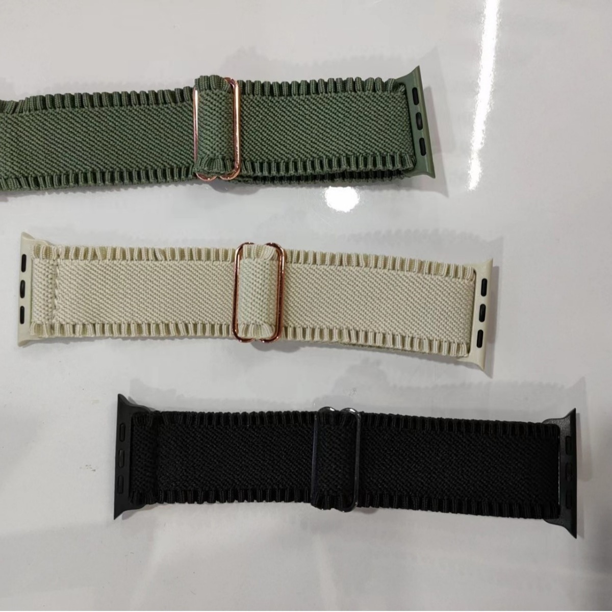 Nuevo cordón tejido de nylon applewatch correa de reloj para Apple iwatchS87654 correa de reloj SE