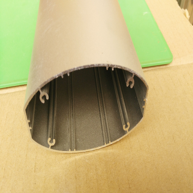 厂家做各种工业圆管铝型材异形铝管cnc深加工氧化表面处理