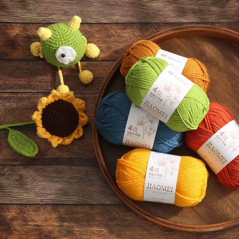  Шерсть клубок, ткачество, кукла, детский материал набор, шарф, handmade, букет
