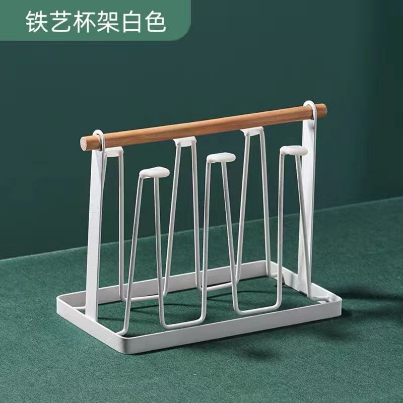 杯架沥水收纳置物架倒挂架子客厅放水杯茶杯杯托盘杯子架家用|undefined