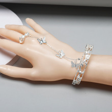 动漫天官赐福古风漫展汉服cos谢怜花城同款饰品流苏蝴蝶戒指手链