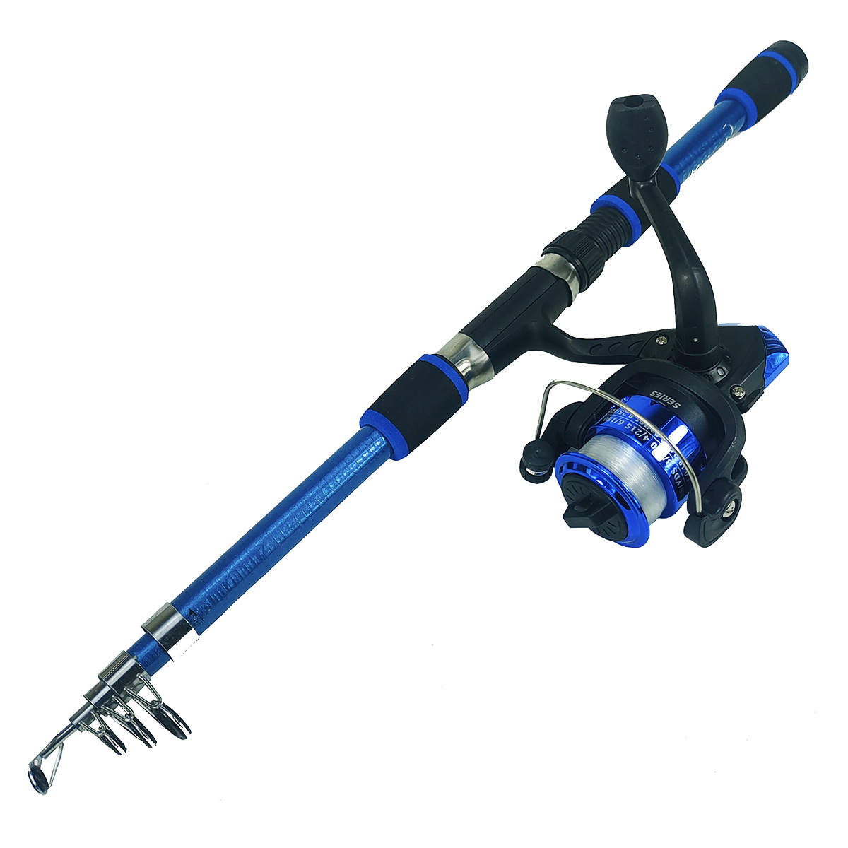 Ultra Short Fishing Rod and Reel Set Image 9