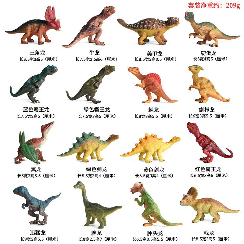 Cognitive realistic marine animal model, dinosaur, toy