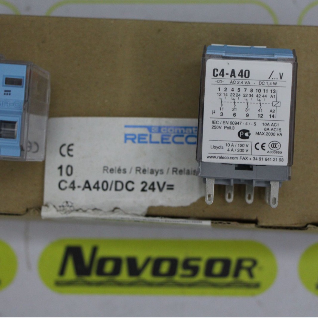 继电器 RELECO继电器 C4-A40 DC24V先咨询再订期货