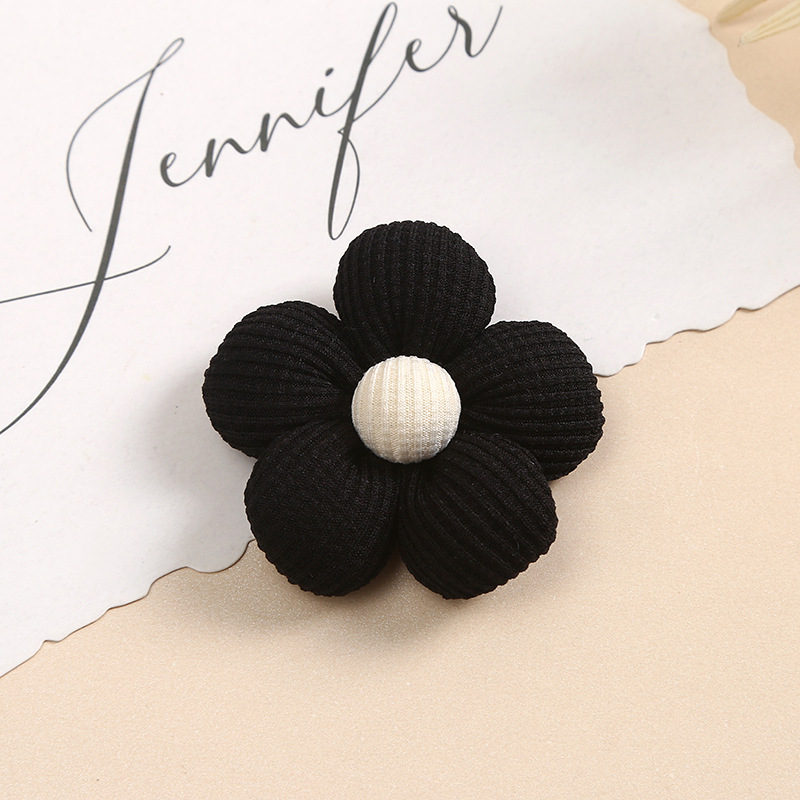 創意充填綿アクセサリー花diy服ブローチアクセサリー立体可愛い紡績花工場卸売り|undefined