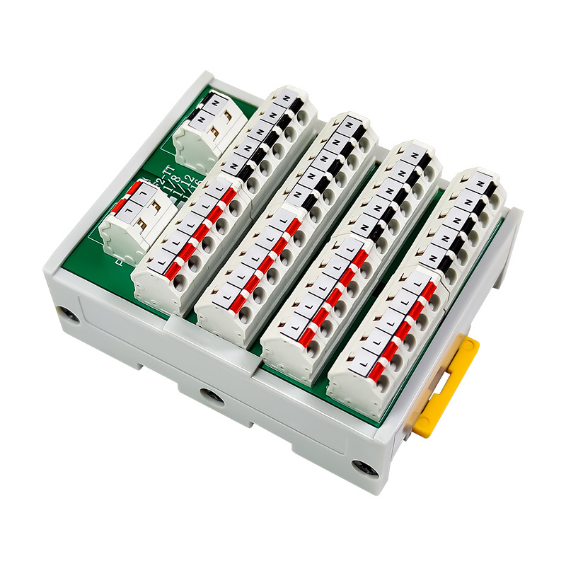 世麦德 直插式二相电源1进20出分配端子台