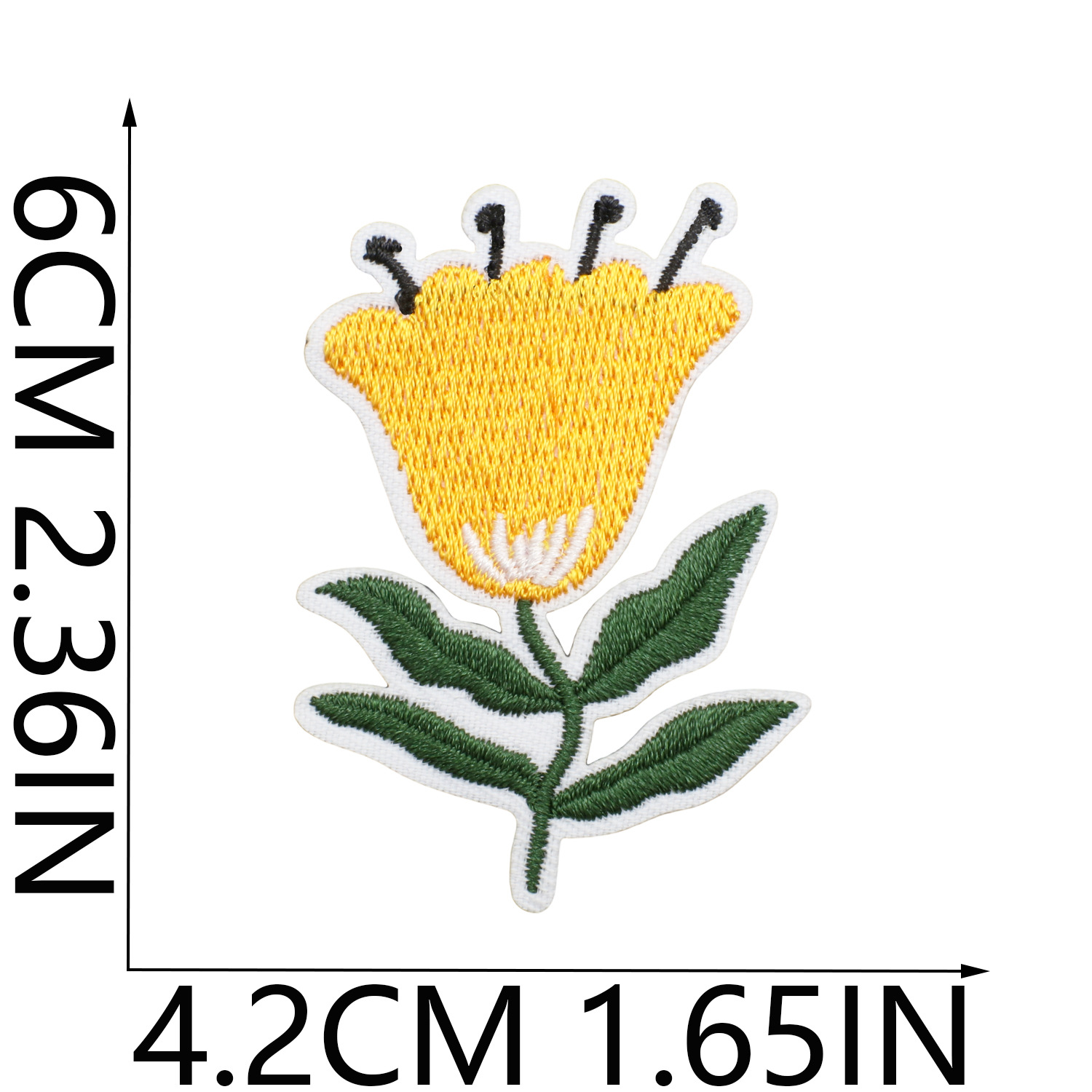 3g Weight Clothing Sticker Patches Classification 1 Piece, 1 Set Quantity Dacron thread Material Flower Pattern Casual, Elegant, Lady Style Embroidery Craft 1 Piece 1 Set Casual Elegant Lady Flower Dacron Thread Clothing Sticker Patches 16
