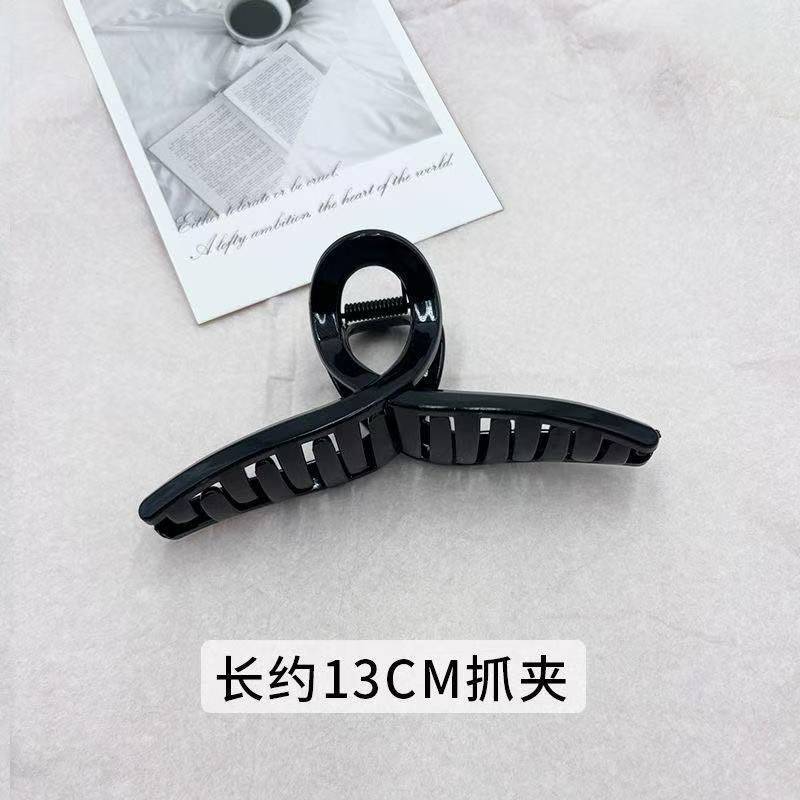 【爆款】韩系甜美三角抓夹2025新款鲨鱼夹后脑勺盘发高级感头饰|undefined
