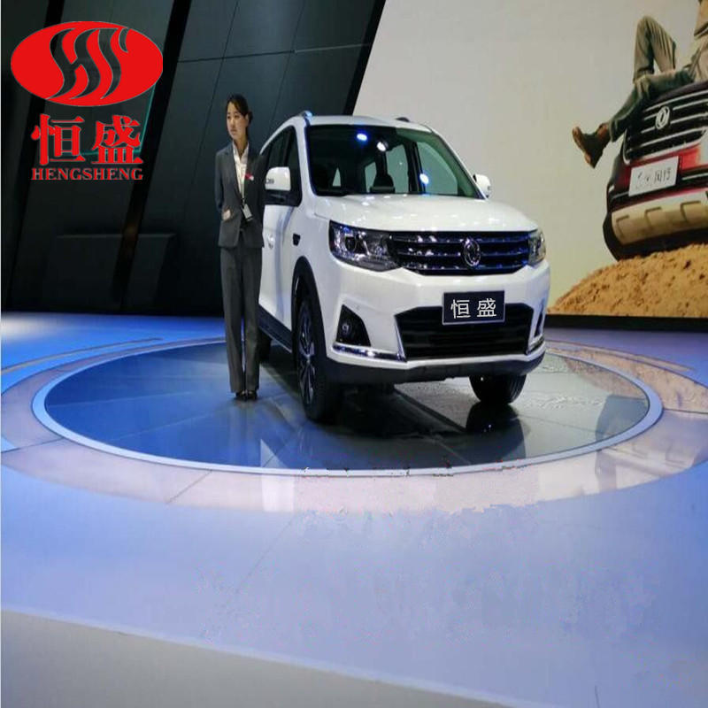 汽车转台车库调头旋转台车展汽车旋转台展厅圆形汽车旋转地台升降