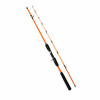 Luya rod sea raft fishing rod, black inserting a knot of 1.6 meters, 1.8 meters, 2.1 meters 2.4 meters, glass reinforced pole