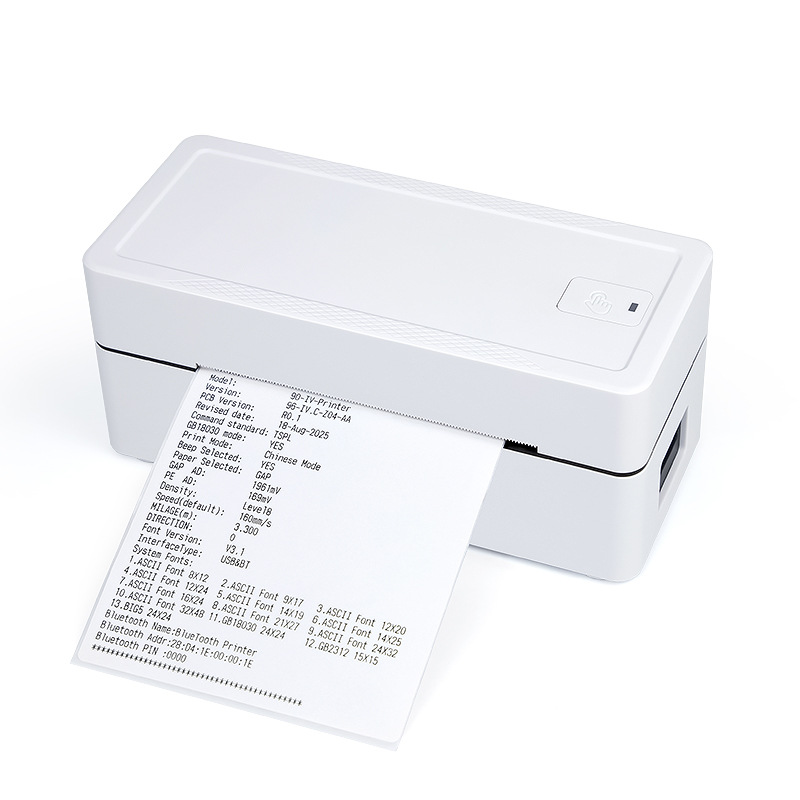 Dongwei TDL408H 4-inch Thermal Label Printer - Wireless Bluetooth 5