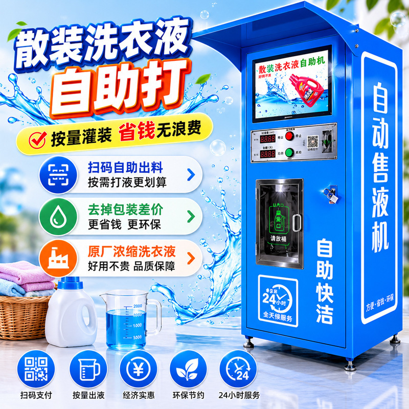 Laundry detergent vending machine with scan code, coin and card payment, intelligent fully automatic commercial laundry detergent vending machine Laundry detergent vending machine with scan code, coin and card payment, intelligent fully automatic commercial laundry detergent vending machine