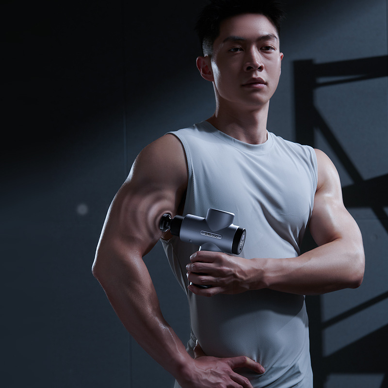 跨境热销智能电动筋膜仪肌肉放松运动瑜伽便携式颈膜按摩枪筋膜枪|undefined