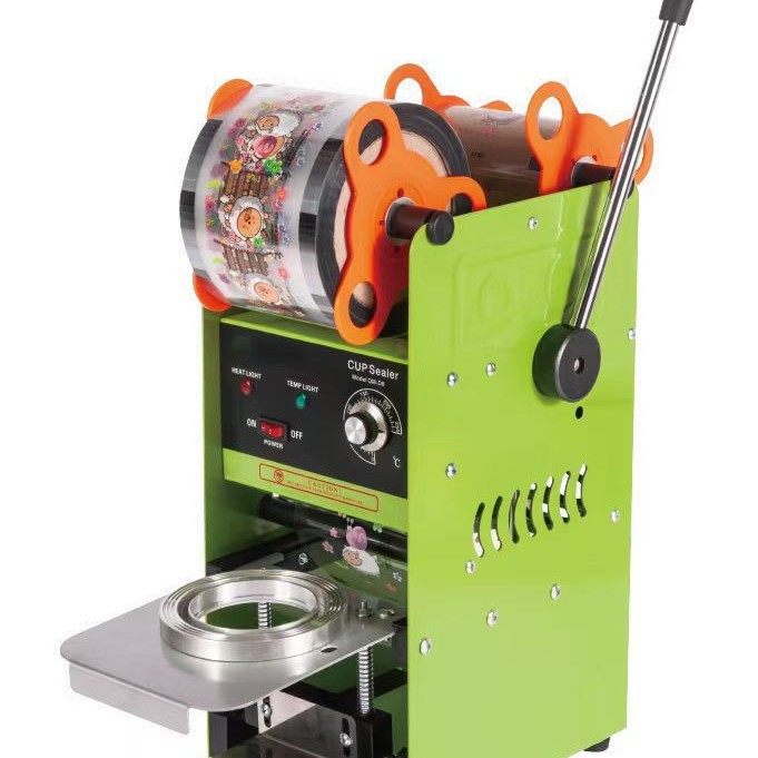 2024 máquina de sellado de tazas máquina de sellado de bebidas máquina de sellado de té de leche máquina de sellado de leche de soja