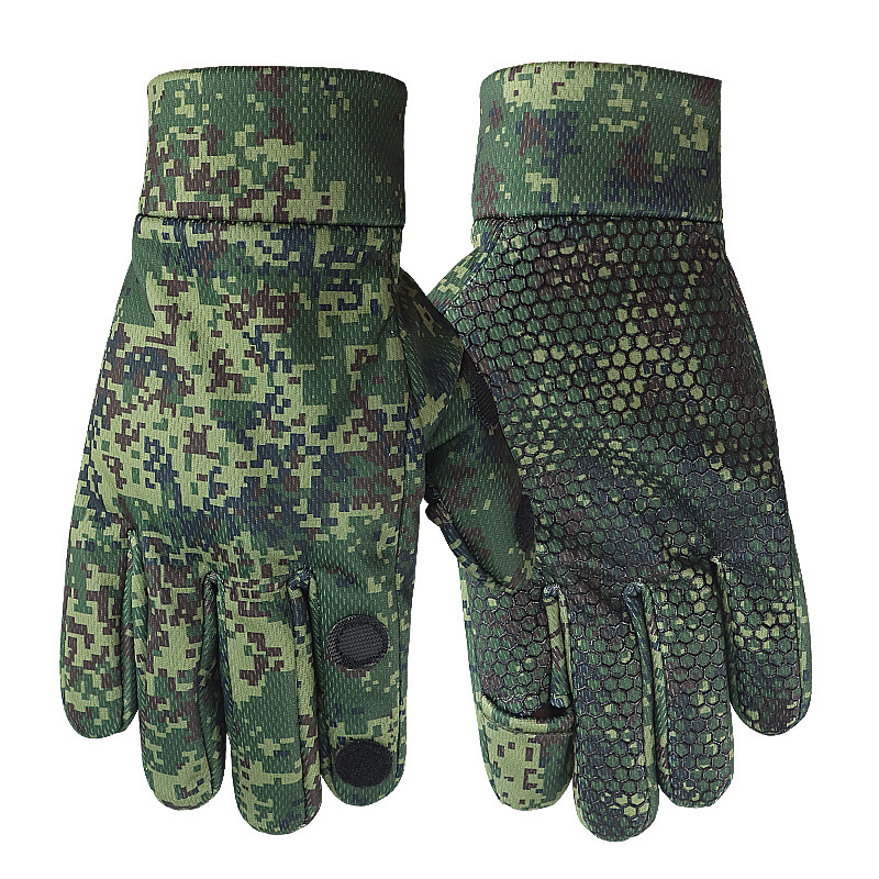 Guantes de invierno a prueba de frío con guantes de esquí calientes gruesos y antideslizantes para montar