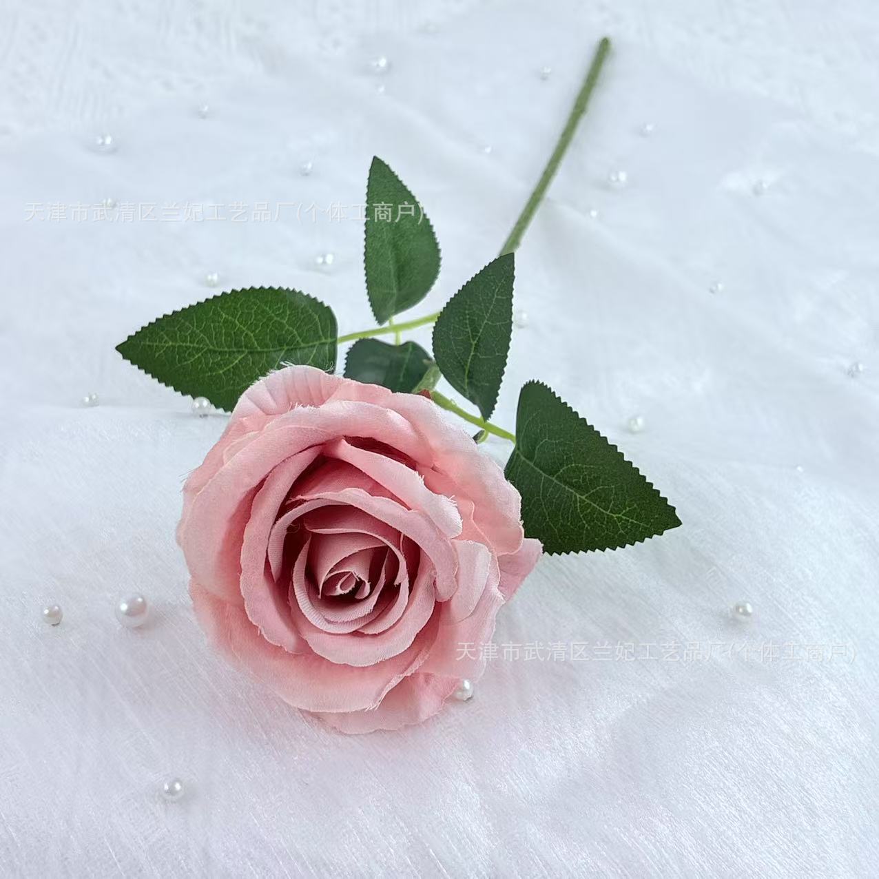 Paño de piel de simulación Acacia rosa flor falsa única flor artificial boda casa auditorio decoración ramo fotografía accesorios transfronterizos