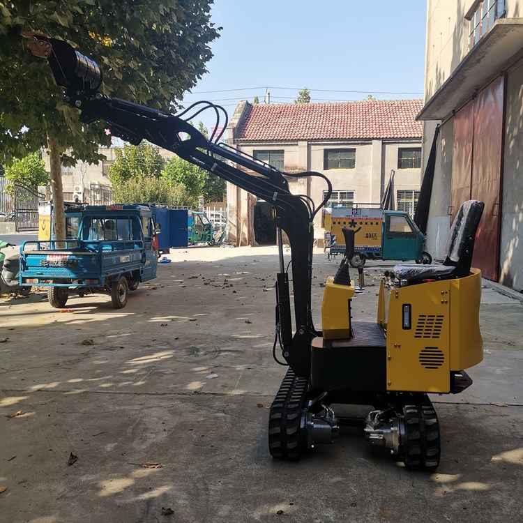 九方多功能微型挖机  小型多功能挖掘机 10建筑施工用小钩机