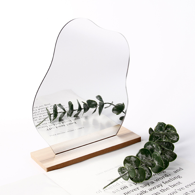 不規則化粧鏡diy手作り鏡台面鏡異形アクリル雲鏡工場店おすすめ品|undefined