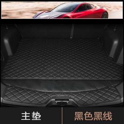 Trunk Mat Model S Y, full - black-main-pad-default-item