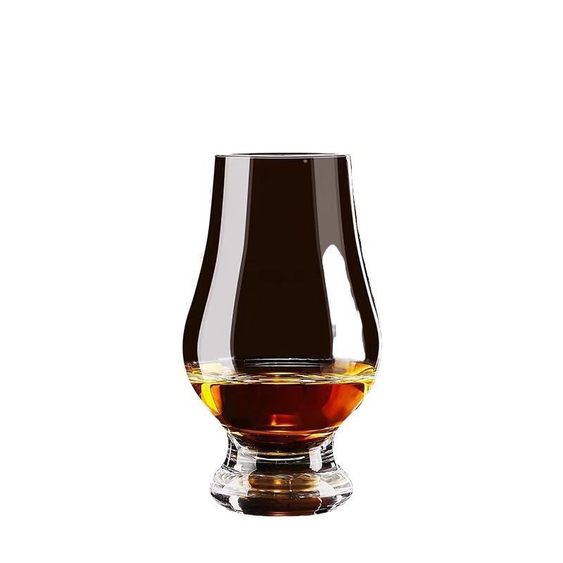 Crystal whisky tasting taza de olor de vidrio hecho a mano taza de whisky profesional puede imprimir LOGO