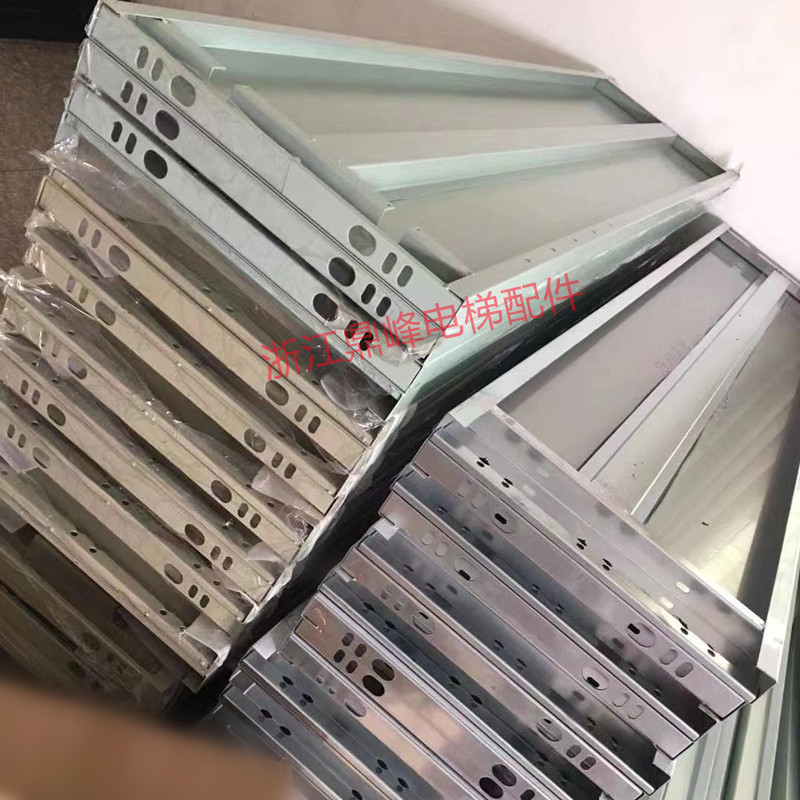 电梯厅门门扇 304不锈钢烤漆中分轿门门板 三菱 通力 江南嘉捷