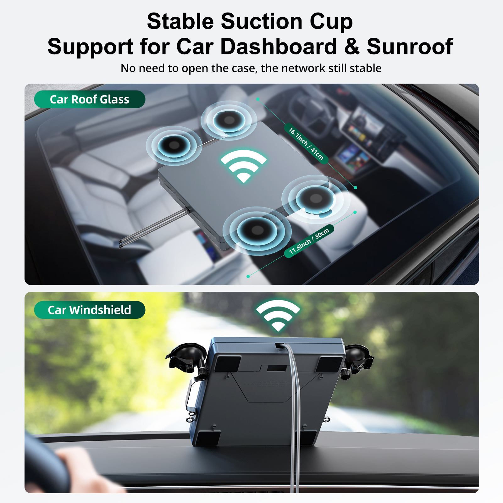Cross-border exclusive mini car suction cup holder 5-in-1 holder protective case mini backpack protective case with suction cup