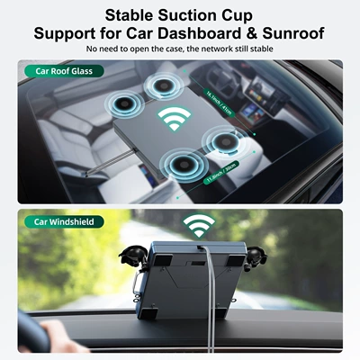 with suction cup, Roof rack